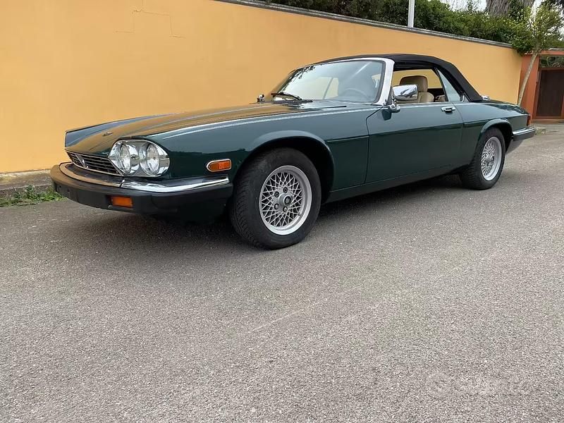 Usata Jaguar XJS 275 CV (202 kW) 1990 Verde Cabrio