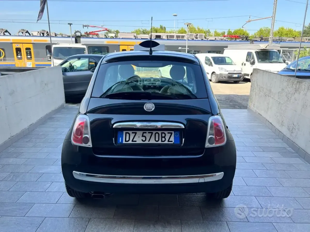 Usata Fiat 500 69 CV (50 kW) 2010 Nero Berlina
