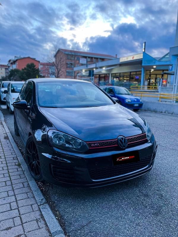 Usata VW Golf VI GTI 210 CV (154 kW) 2009 Nero Utilitaria