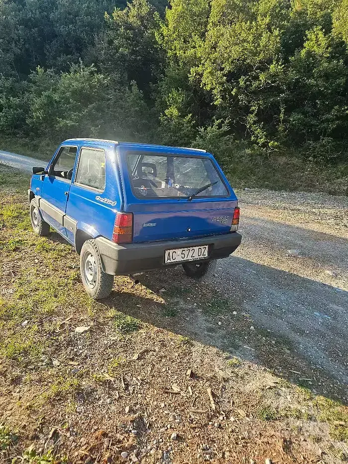 Usata Fiat Panda 4x4 Trekking 50 CV (36 kW) 1994 Blu Utilitaria