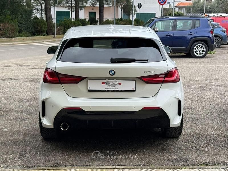 Usata BMW 116 M Sport 116 CV (85 kW) 2020 Bianco Utilitaria