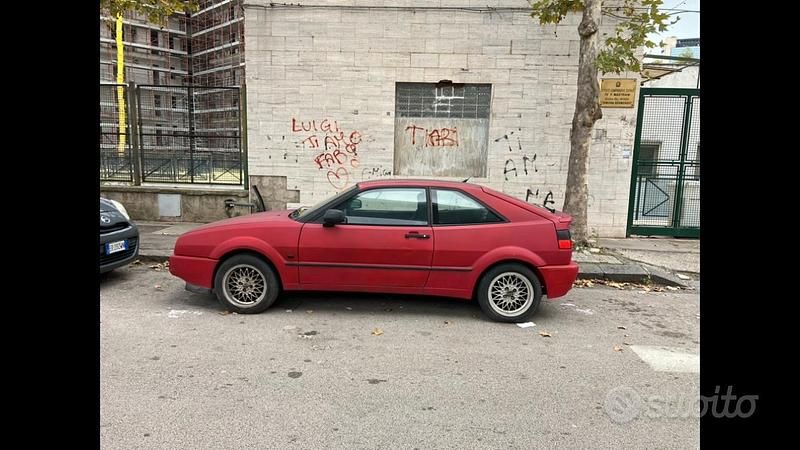 Usata VW Corrado 1990 Rosso Coupé