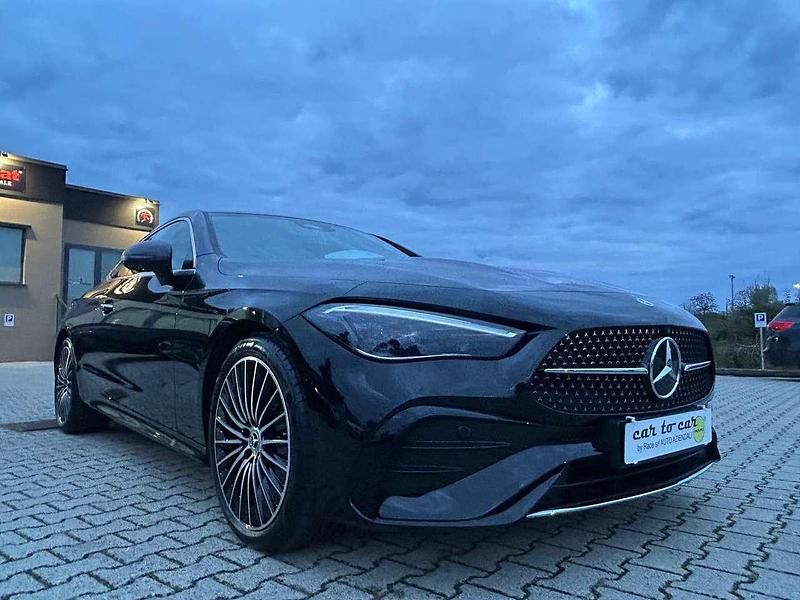 Begagnad Mercedes CLE220 AMG Line Premium Plus 197 HK (144 kW) 2025 Svart Sportkupé