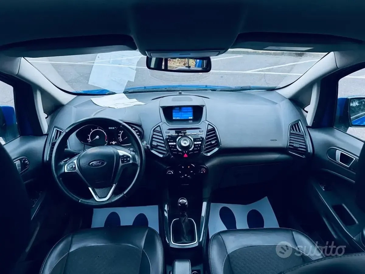 Usata Ford Ecosport Titanium 95 CV (69 kW) 2017 Blu SUV