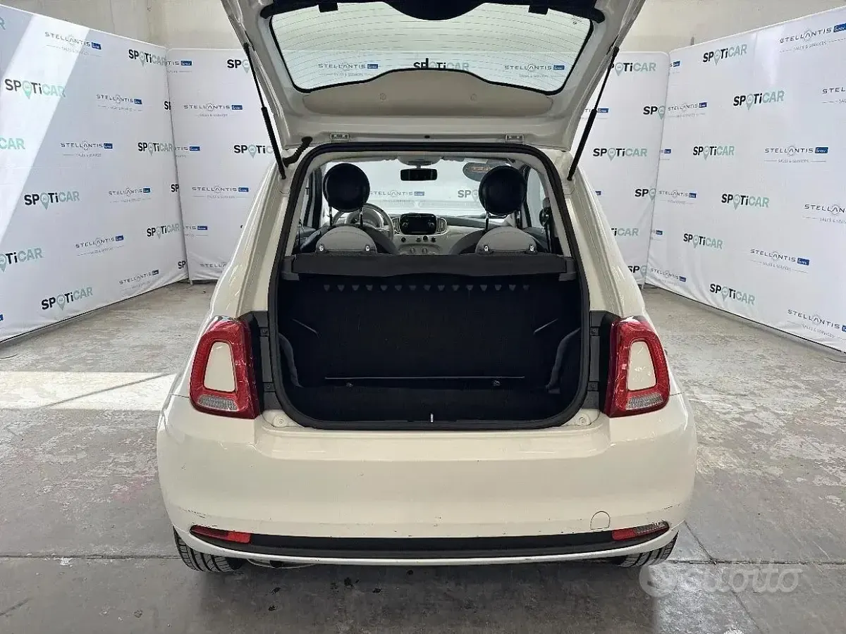 Usata Fiat 500 Pop 69 CV (50 kW) 2019 Bianco Berlina