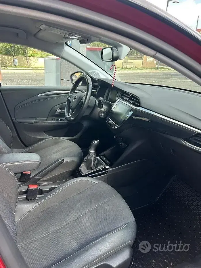 Usata Opel Corsa Elegance 75 CV (55 kW) 2021 Rosso Utilitaria