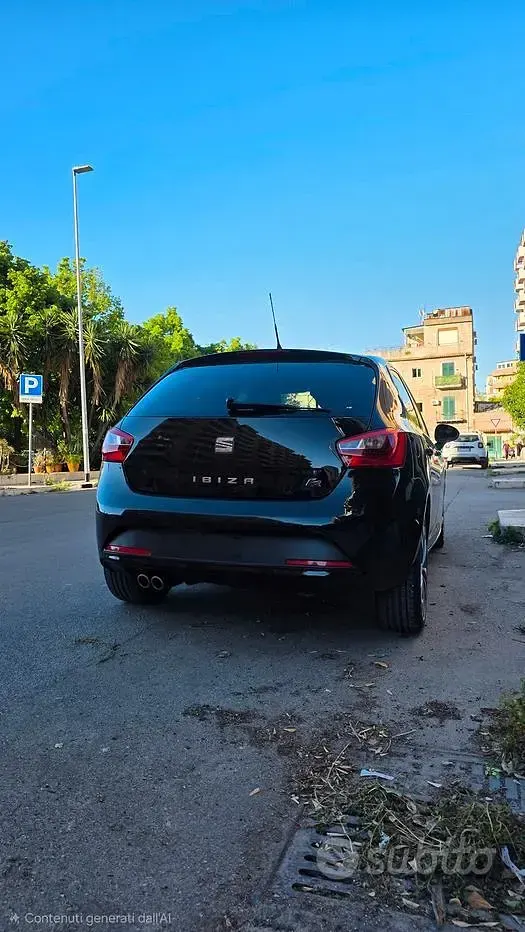 Usata Seat Ibiza FR 90 CV (66 kW) 2017 Nero Berlina