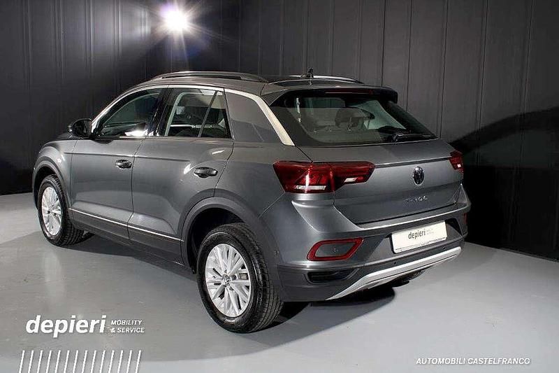 Usata VW T-Roc Life 110 CV (80 kW) 2022 Grigio SUV