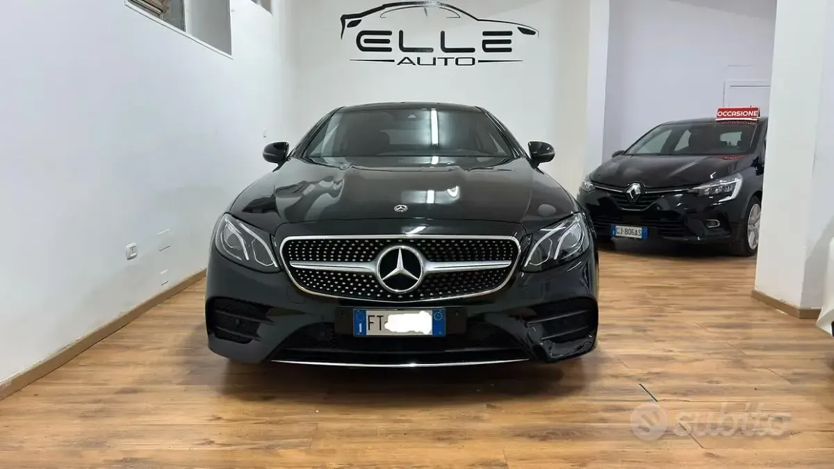 Usata Mercedes E220 Premium Plus 194 CV (142 kW) 2019 Nero Berlina