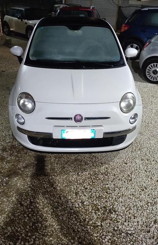 Usata Fiat 500 2011 Bianco Berlina