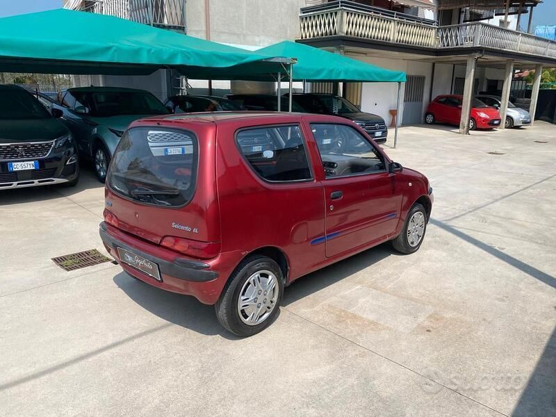 Usata Fiat Seicento 54 CV (39 kW) 2002 Rosso Utilitaria