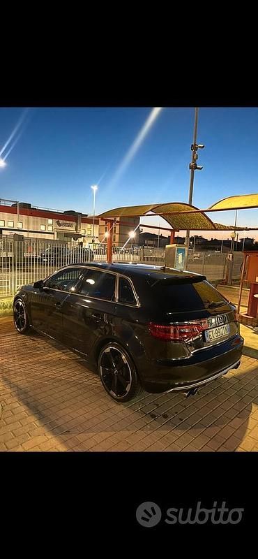 Usata Audi A3 2014 Nero Berlina