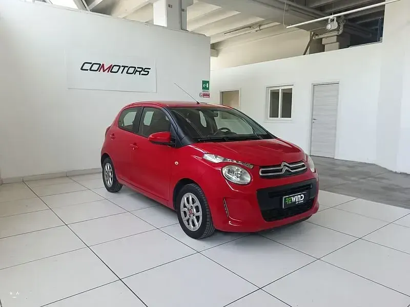 Usata Citroën C1 Feel 69 CV (50 kW) 2016 Rosso Utilitaria