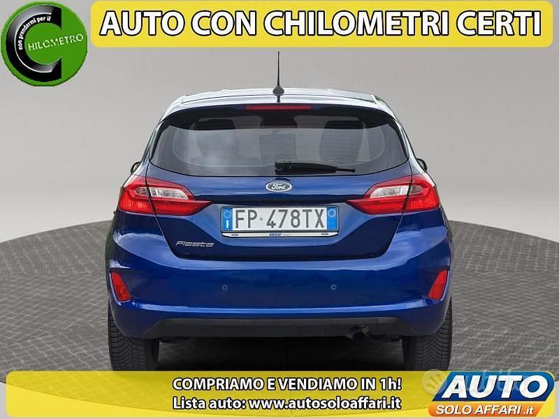Occasion Ford Fiesta 86 ch (63 kW) 2018 Bleue Citadine