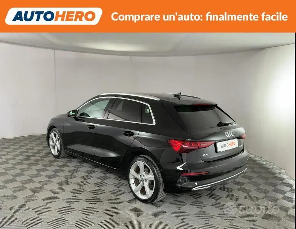 Usata Audi A3 Advanced 150 CV (110 kW) 2020 Nero Berlina