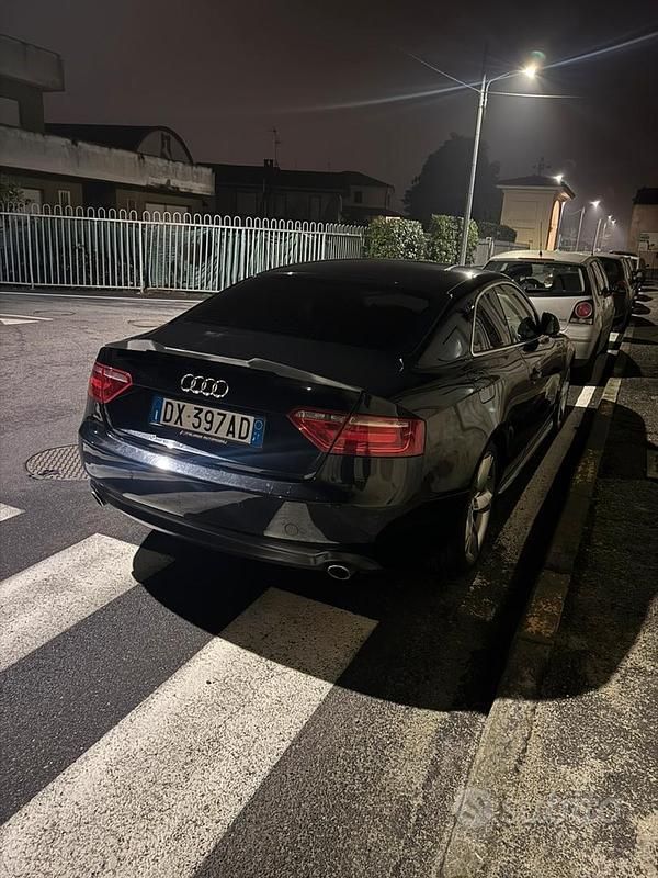 Usata Audi A5 S-Line 2009 Nero Coupé