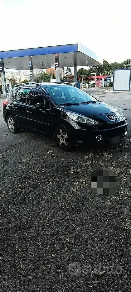 Usata Peugeot 207 95 CV (69 kW) 2007 Nero Station wagon
