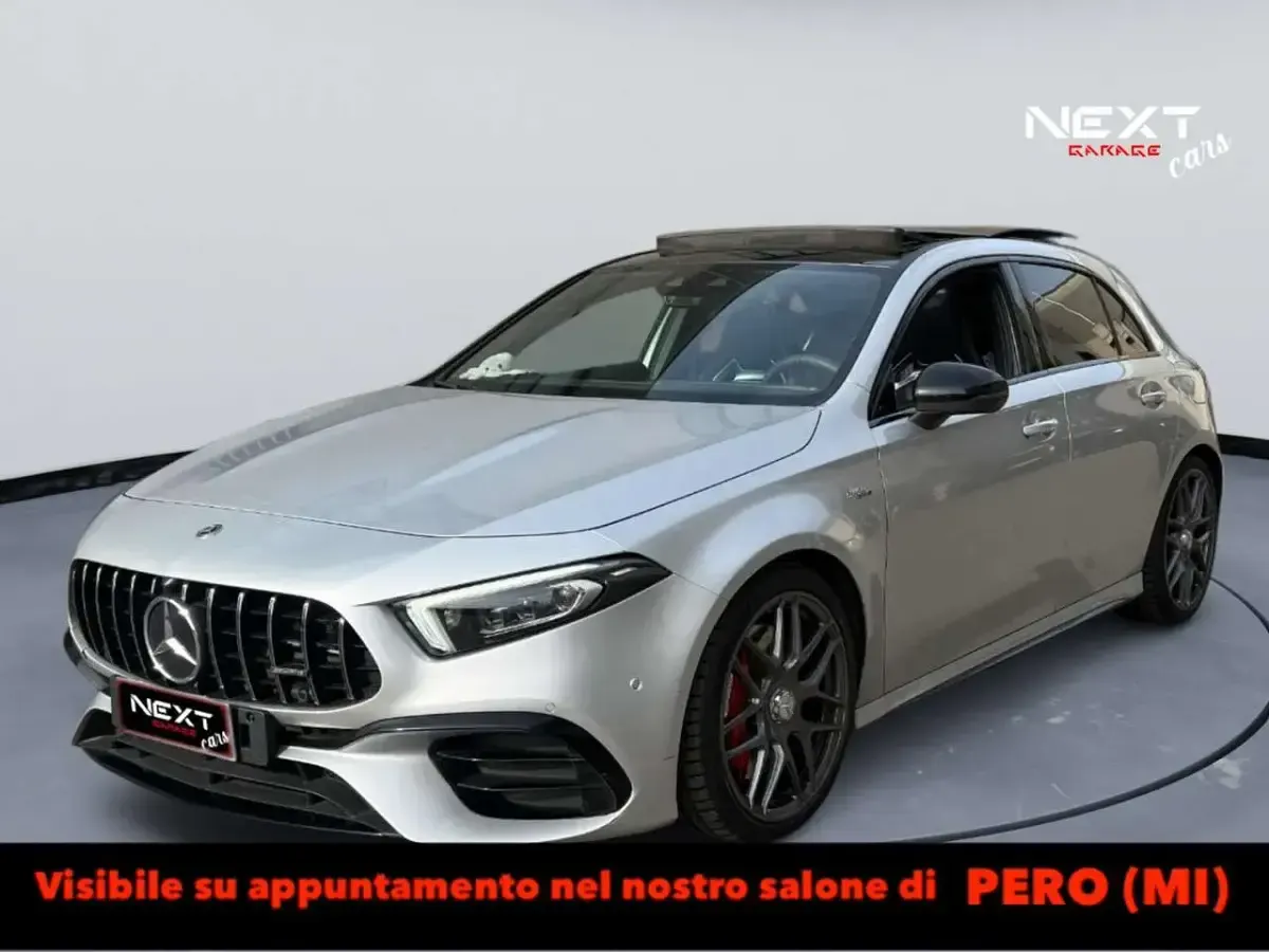 Usata Mercedes A45 AMG AMG 421 CV (309 kW) 2021 Argento Utilitaria