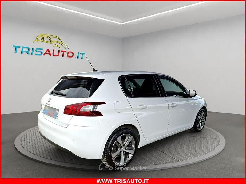 Usata Peugeot 308 Allure 121 CV (88 kW) 2017 Bianco Berlina