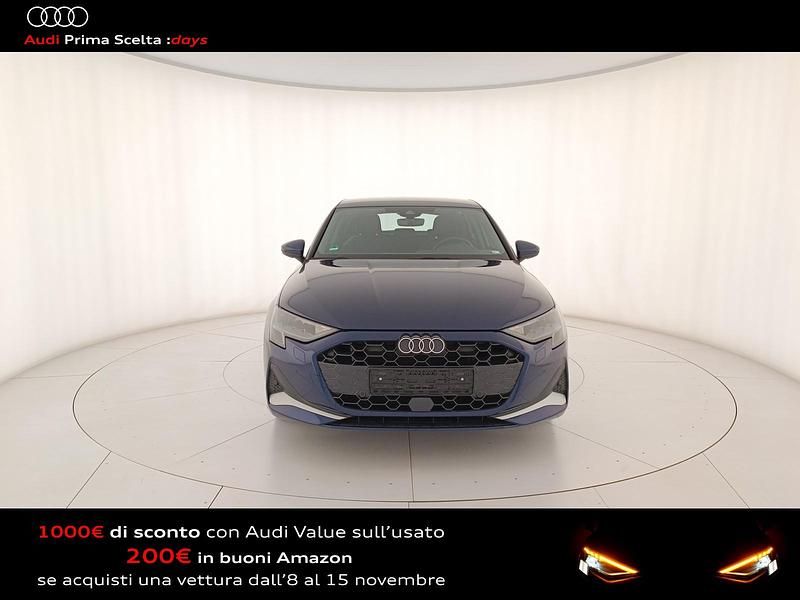 Usata Audi A3 Sportback e-tron Advanced 150 CV (110 kW) 2024 Blu Utilitaria