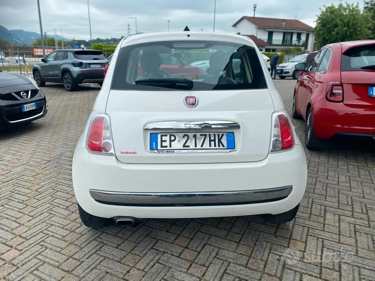 Usata Fiat 500 Pop 69 CV (50 kW) 2013 Bianco Berlina