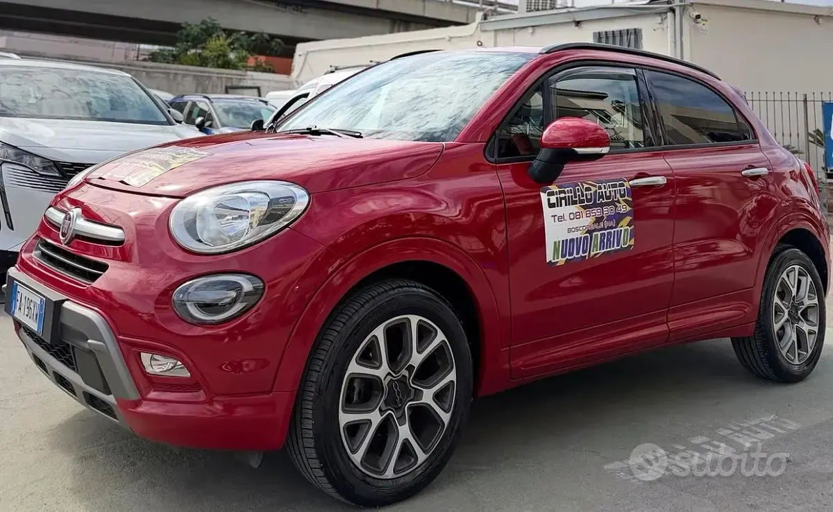 Usado Fiat 500X Cross 120 HP (88 kW) 2015 Vermelho SUV