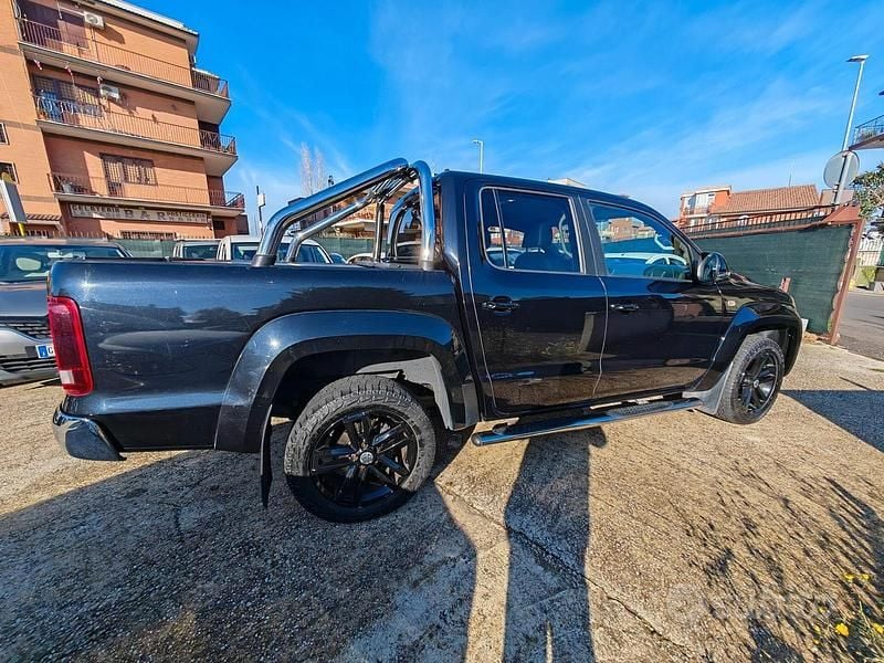 Usata VW Amarok Canyon 204 CV (150 kW) 2017 Nero Pick-up