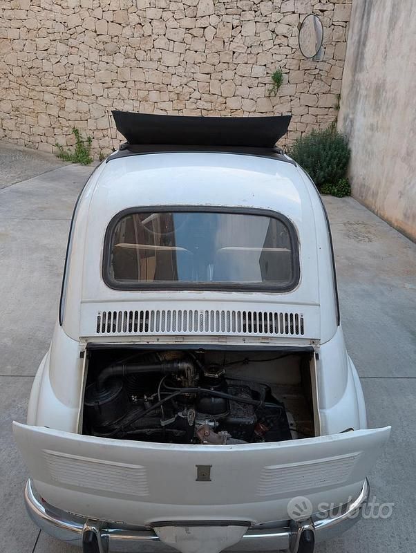Usata Fiat 500 1960 Bianco Utilitaria