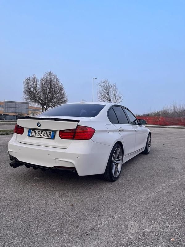 Usata BMW 320 M Sport 184 CV (135 kW) 2012 Bianco Berlina