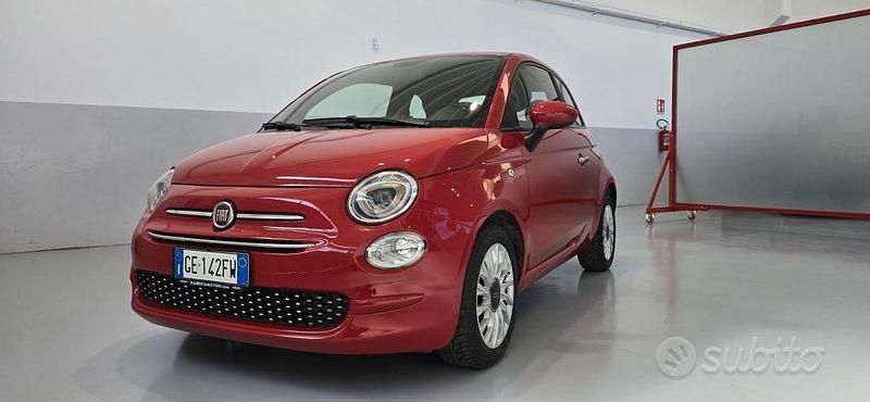 Usata Fiat 500 Lounge 70 CV (51 kW) 2021 Rosso Utilitaria