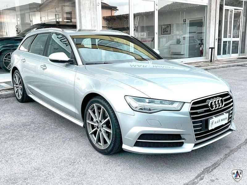 Usata Audi A6 S-Line 272 CV (200 kW) 2015 Argento Station wagon