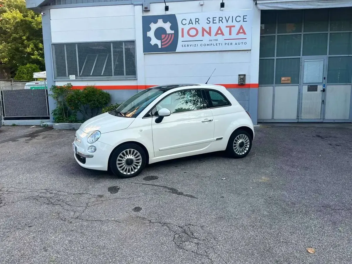 Usata Fiat 500 95 CV (69 kW) 2012 Bianco Utilitaria