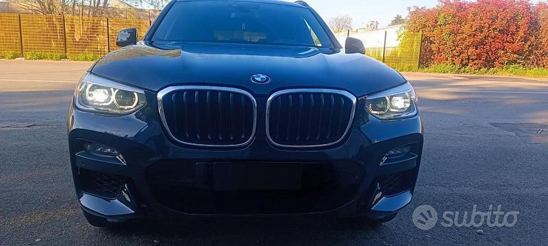 Usata BMW X3 M Sport 190 CV (139 kW) 2020 Nero SUV