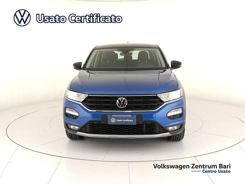 Usata VW T-Roc Style 115 CV (84 kW) 2021 Blu SUV