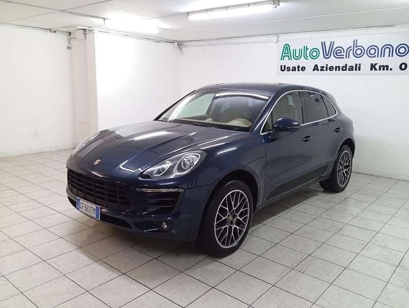 Usata Porsche Macan 250 CV (183 kW) 2014 Blu SUV