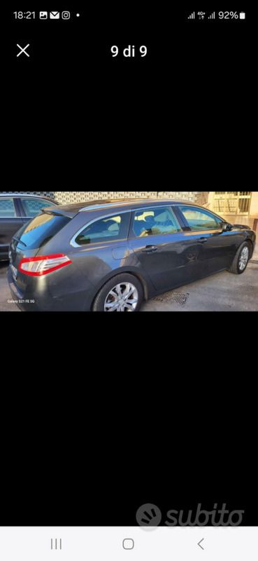 Usata Peugeot 508 115 CV (84 kW) 2014 Grigio Station wagon