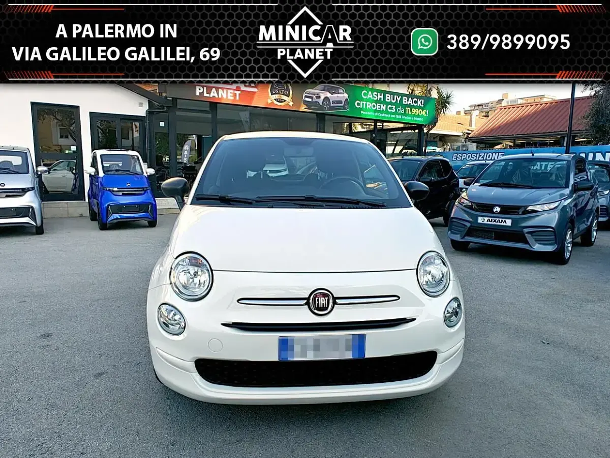 Usata Fiat 500 69 CV (50 kW) 2022 Bianco Berlina