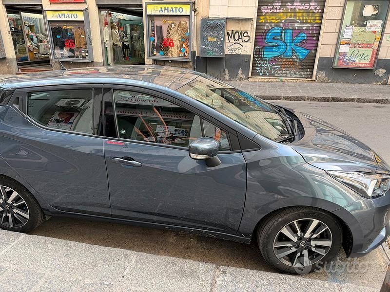 Usata Nissan Micra 89 CV (65 kW) 2019 Grigio Berlina