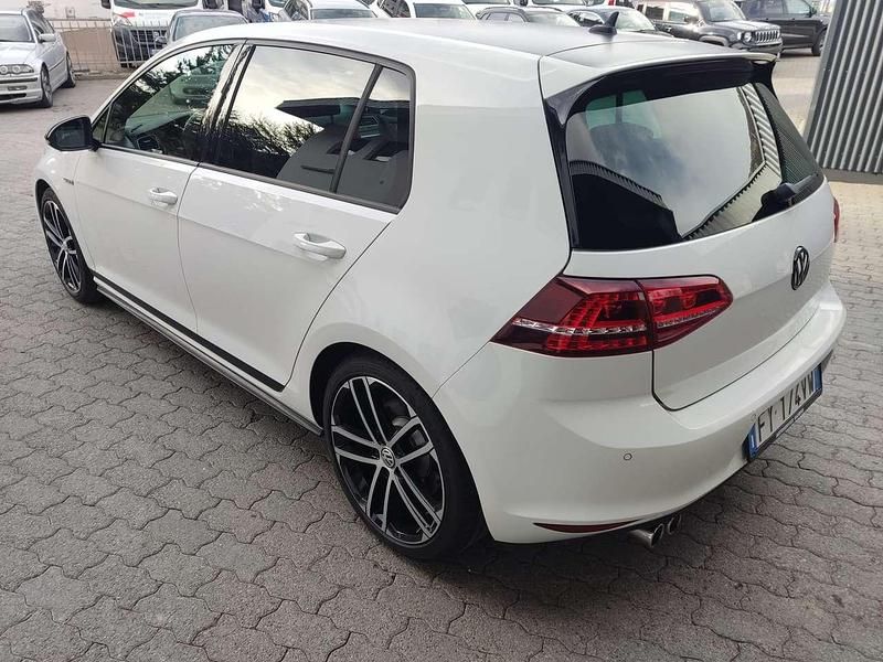Usata VW Golf VII GTD 184 CV (135 kW) 2016 Bianco Berlina