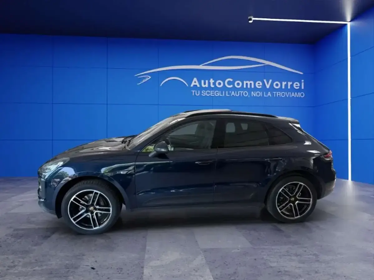 Usata Porsche Macan 245 CV (180 kW) 2019 Blu/azzurro SUV