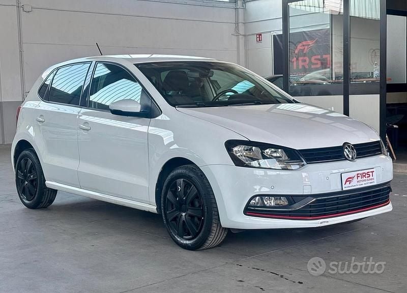 Usata VW Polo Comfortline 89 CV (65 kW) 2014 Bianco Berlina