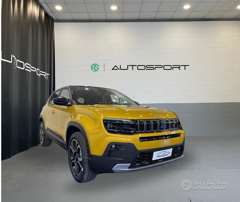 Usata Jeep Avenger Summit 101 CV (74 kW) 2024 Giallo SUV