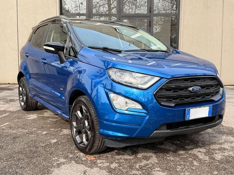 Usata Ford Ecosport ST-Line 125 CV (91 kW) 2018 Blu SUV