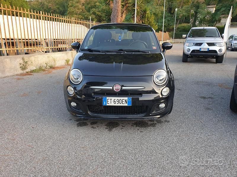Usata Fiat 500 S 95 CV (69 kW) 2014 Nero Utilitaria