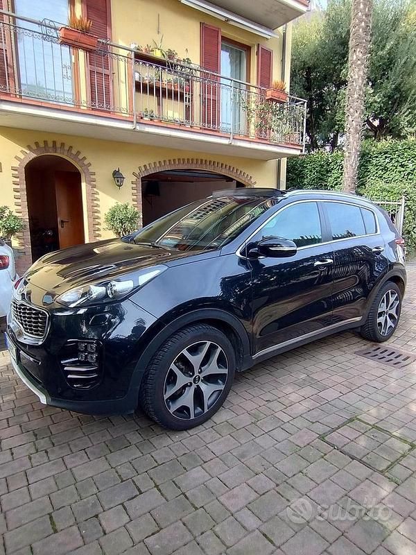 Usata Kia Sportage GT-Line 116 CV (85 kW) 2017 Nero SUV