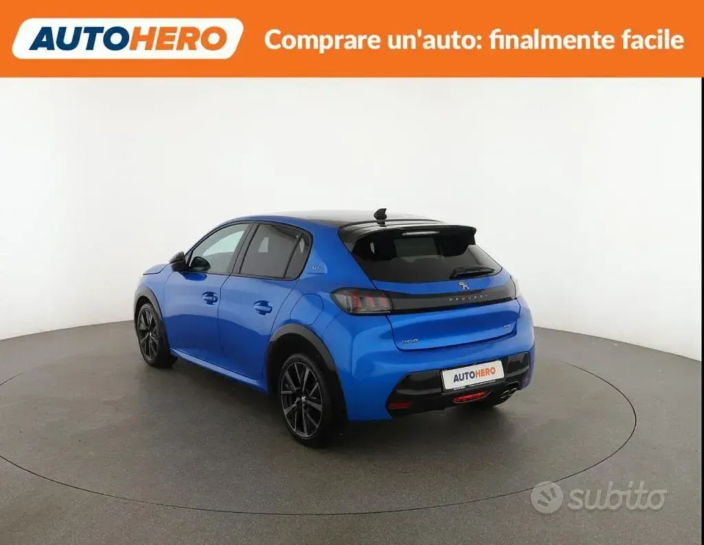 Käytetty Peugeot 208 GT 131 HP (96 kW) 2023 Sininen Viistoperä