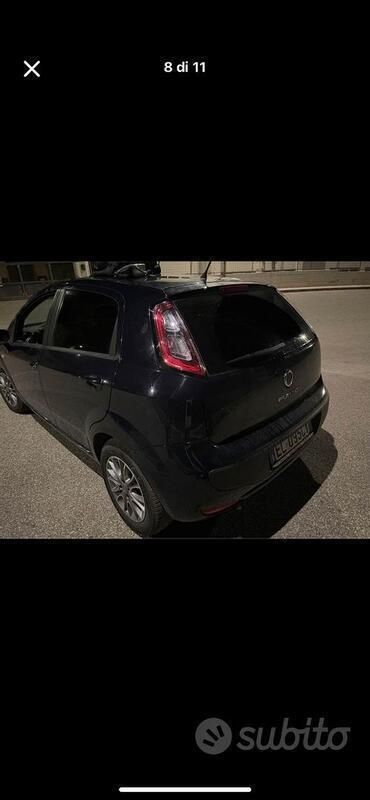 Usata Fiat Punto Evo 75 CV (55 kW) 2011 Blu Utilitaria