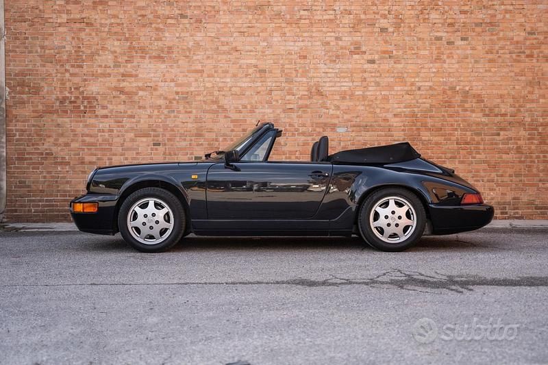 Usata Porsche 911 Carrera 4 Cabriolet 250 CV (183 kW) 1990 Nero Cabrio