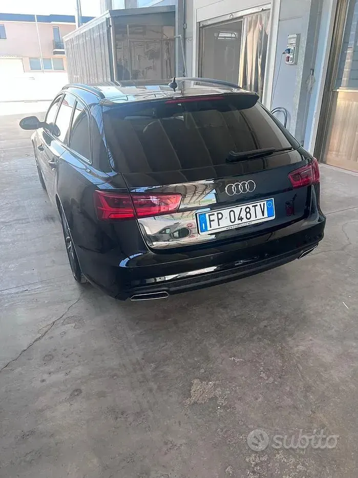 Usata Audi A6 S-Line 190 CV (139 kW) 2018 Nero Station wagon