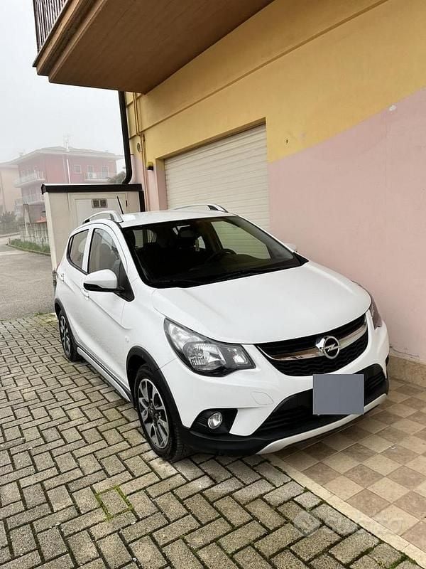 Usata Opel Karl 75 CV (55 kW) 2018 Bianco Utilitaria